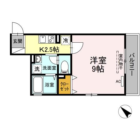 【間取り】 | コルナス蒲田
