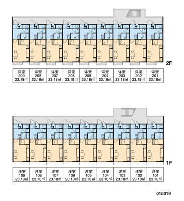 【区画図】 | レオパレスセントラル山口Ⅱ | 画像3