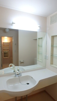 【洗面所】 | グリーンヒルズ　Ａ