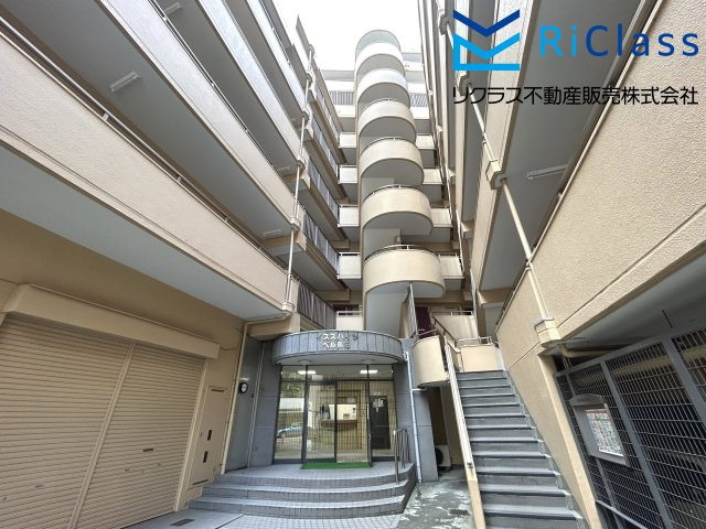 イスズハイツベル長田A棟の外観|落ち着いた雰囲気の外観です