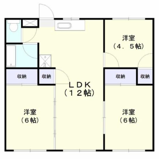 【間取り】 | サンライフ２１シラヒゲ