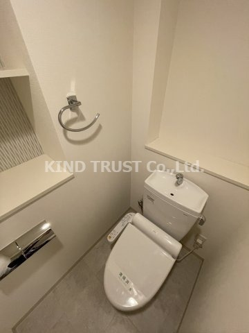 LaSante　梅田北（旧オリーブコート）のトイレ|落ち着いたトイレです