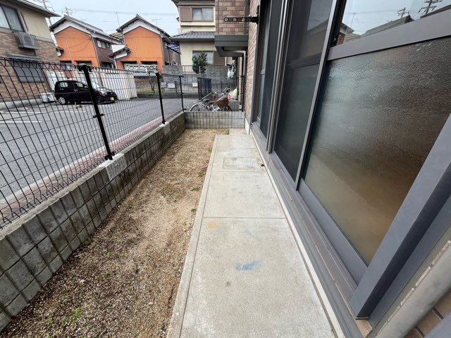 ヴィラウィッシュＢのバルコニー