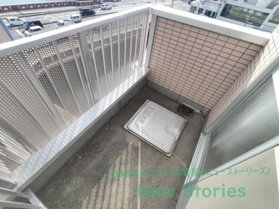 【バルコニー】 | アベニューモリSt.3 | 陽当たり良好なバルコニーです