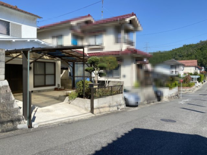 売土地　　相田3丁目の前面道路含む現地写真
