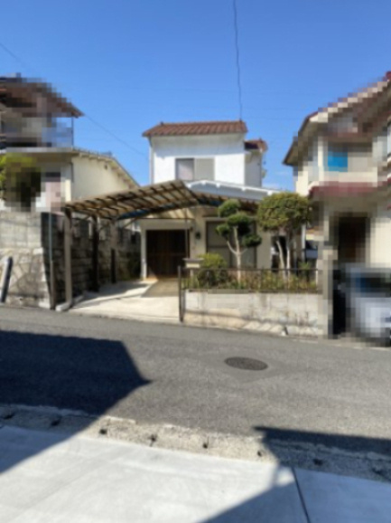 売土地　　相田3丁目の前面道路含む現地写真