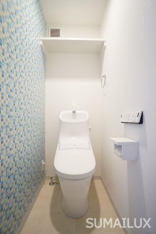 熊本市西区二本木４丁目のアパートのトイレ|写真は類似の物件となります。