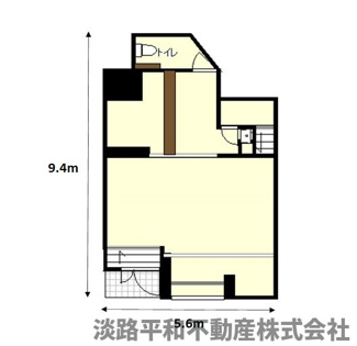 【間取り】 | 本町５丁目テナント