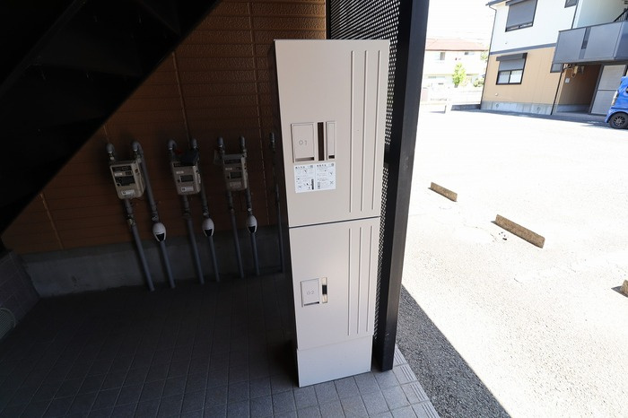 カーサバッカスA・Bのその他共用部分|宅配ボックス