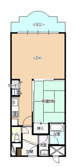 【間取り】 | コースト・ビュー・サントピア