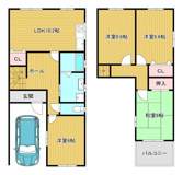 貸家２戸一の画像