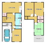 貸家２戸一の画像