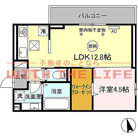 アピリシティⅡ【キャッシュバック対象物件】の間取り