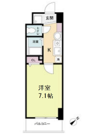 【間取り】 | エスリードコート難波ウエスト