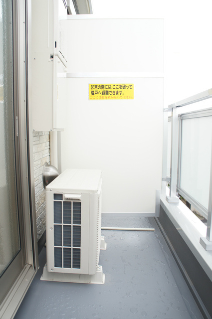 リブリ・リッツハウス藤崎のバルコニー