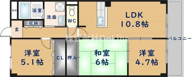 【間取り】 | パルトーク山本