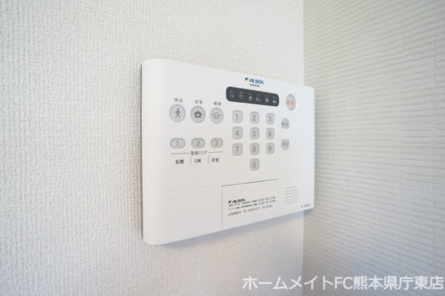 熊本市中央区出水６丁目のアパートのセキュリティ