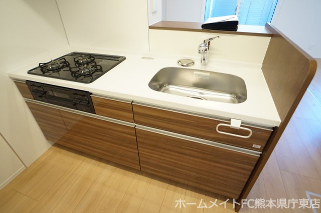 熊本市中央区出水６丁目のアパートのキッチン