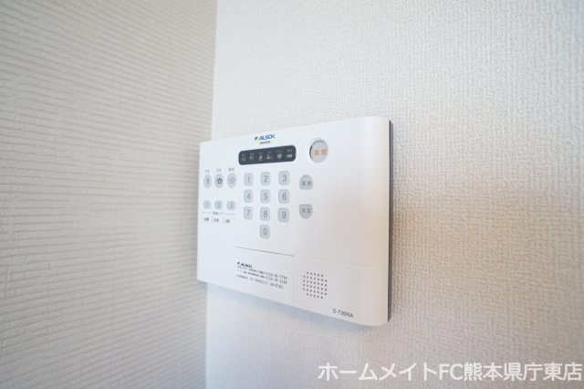 熊本市中央区出水６丁目のアパートのセキュリティ
