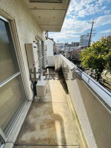 仲介手数料0円！ベルメゾン大曽根のバルコニー