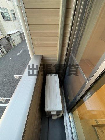 ヴィーブル大曽根Sta.のバルコニー