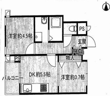 芦屋打出アーバンライフの間取り