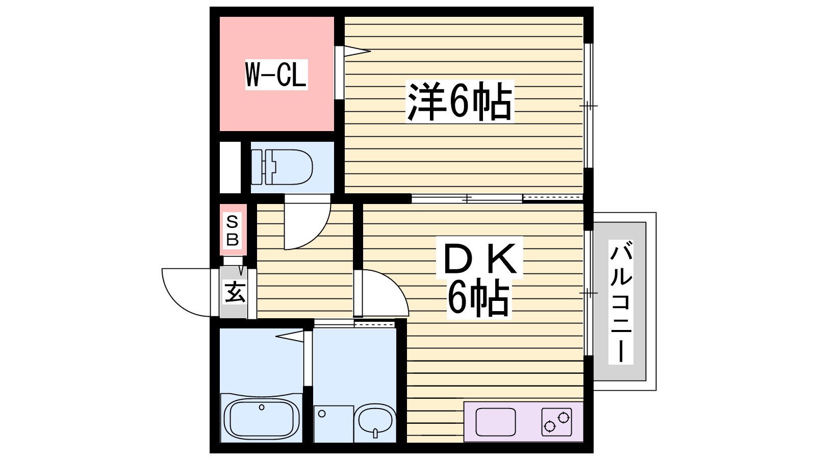 ユマリアコートの間取り