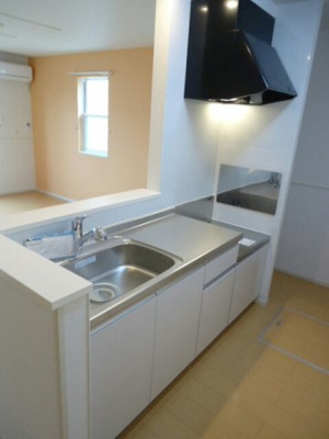 【キッチン】 | ＯＷＡＫＩ | コンパクトなキッチンで掃除もラクラク