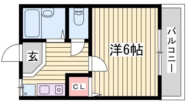 ベルデュウラⅢの間取り
