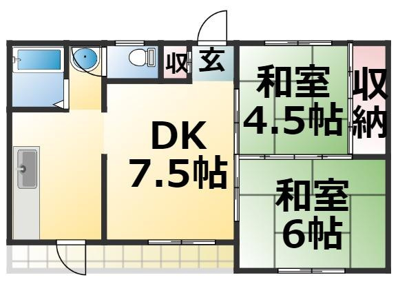 【間取り】 | 山田アパート