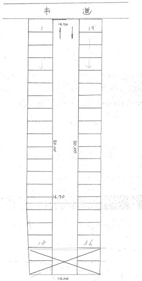 【区画図】 | 森のパーキング本町通二丁目