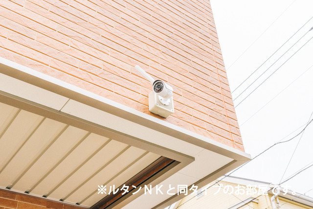 メゾンドカルム　Ⅰの設備|防犯カメラ付きです