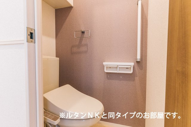 メゾンドカルム　Ⅰのトイレ|シンプルで使いやすいトイレです