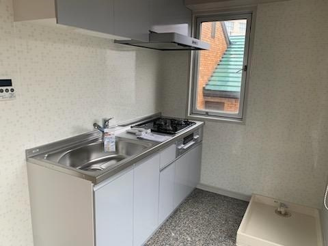 再度ハイツのキッチン