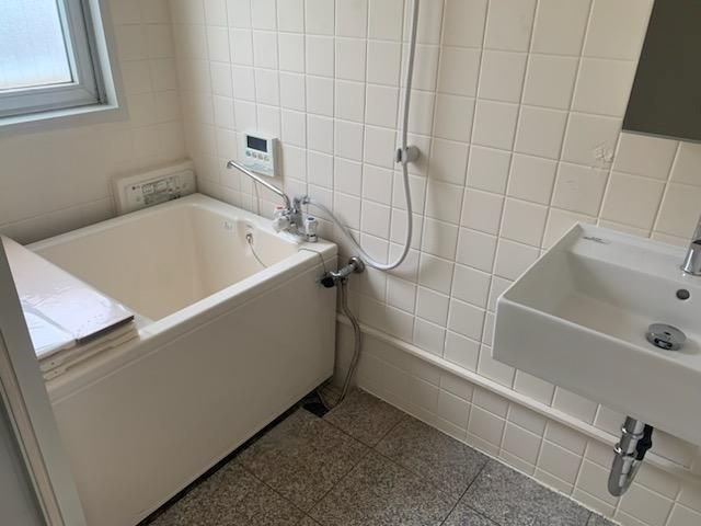 再度ハイツの浴室