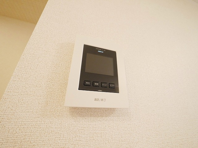 メゾンドカルム　Ⅱのセキュリティ|モニター付きインターホンです