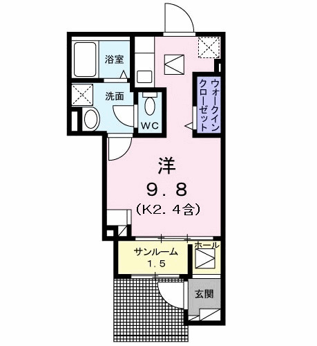 ベルイリーデの間取り