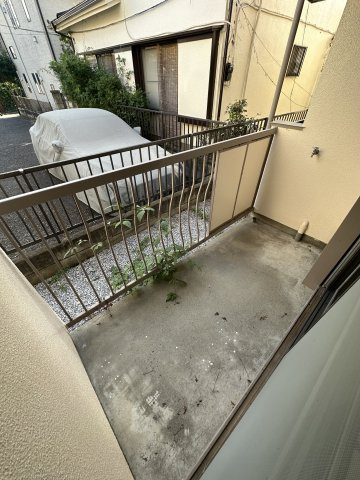 パールハイツのバルコニー
