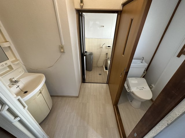 パールハイツの洗面所