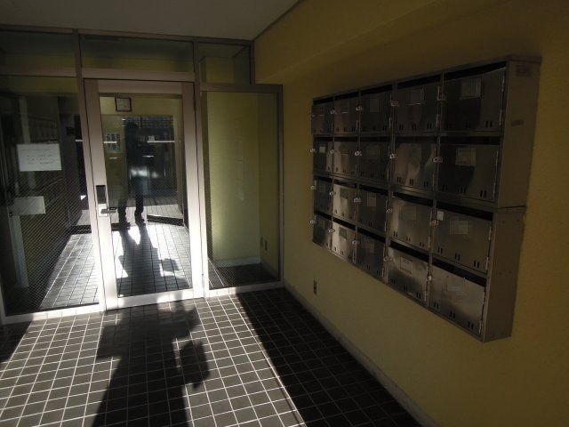 福井グランドハイツのエントランス