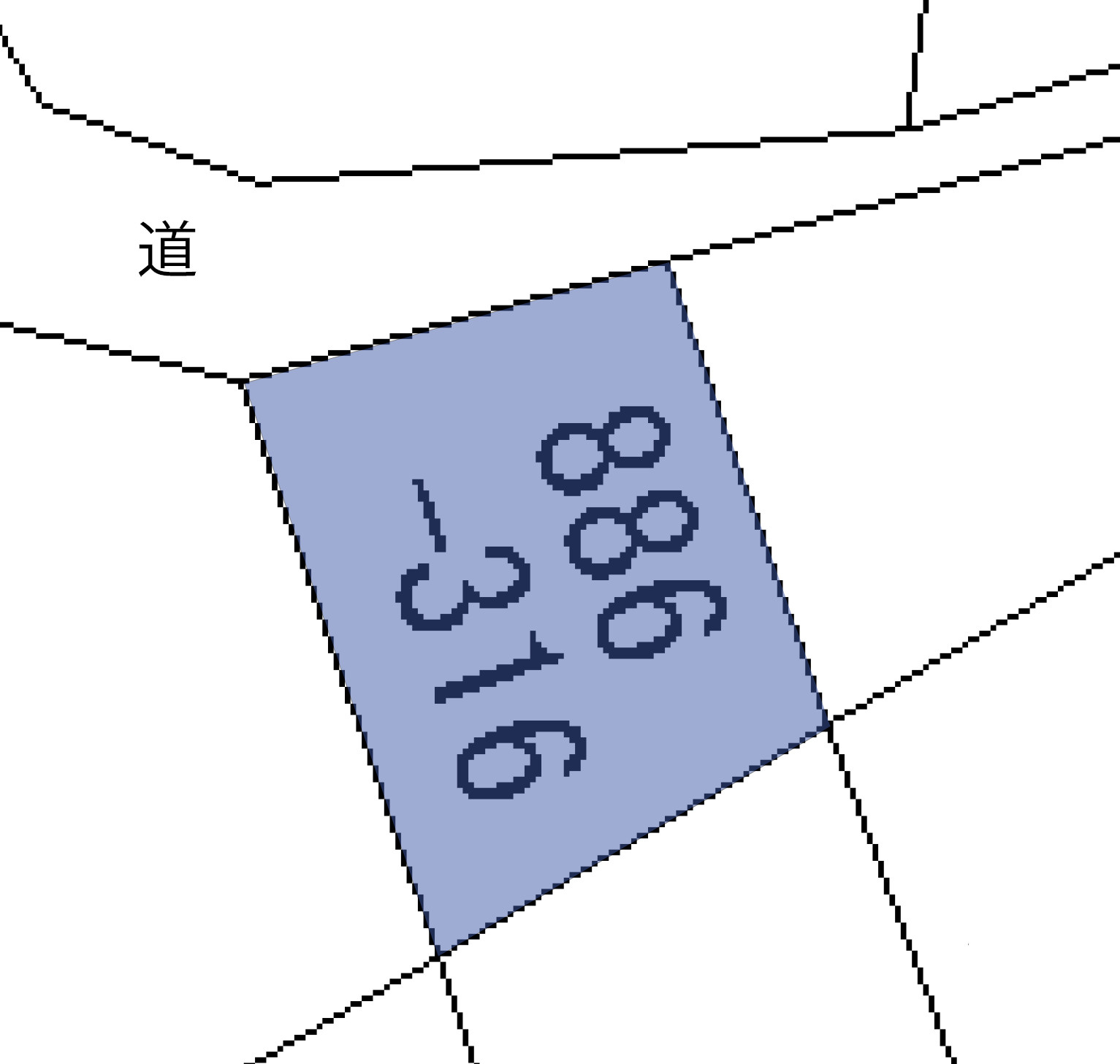 荘川ビレッジ⑤の土地図