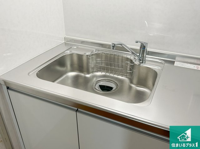 伊丹春日丘アーバンコンフォートＡ棟の設備|洗い物も楽にできる、広々シンク！