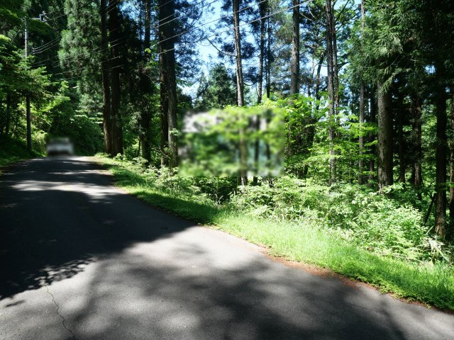 荘川ビレッジ⑦の前面道路含む現地写真