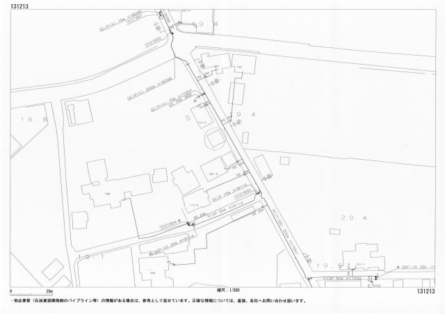 新潟町字戸代710-15　他７筆＋車庫　売土地の地図