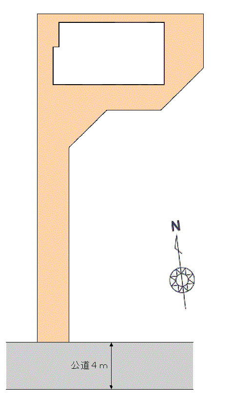 福生市熊川　中古戸建の区画図