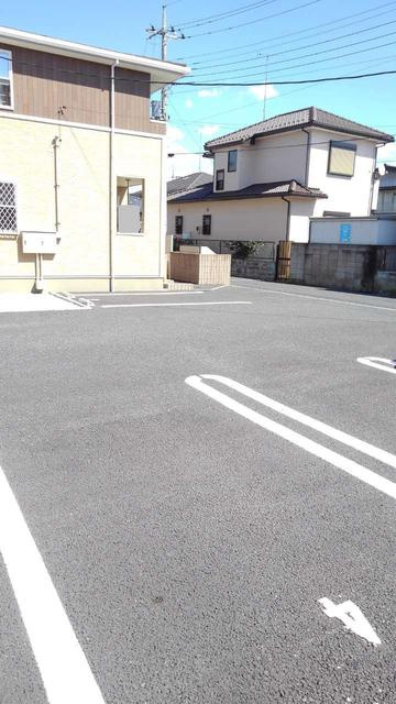 ウィステリアの駐車場|カースペースがあります
