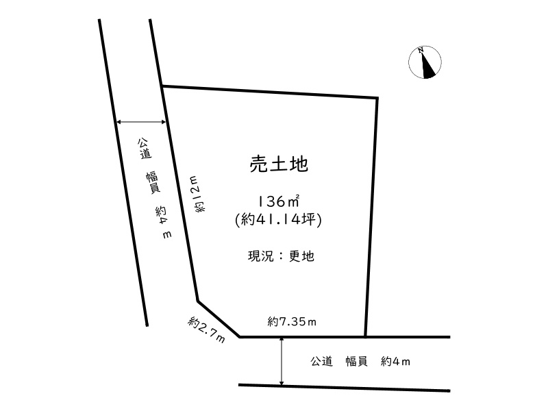 たつの市龍野町片山／売土地
