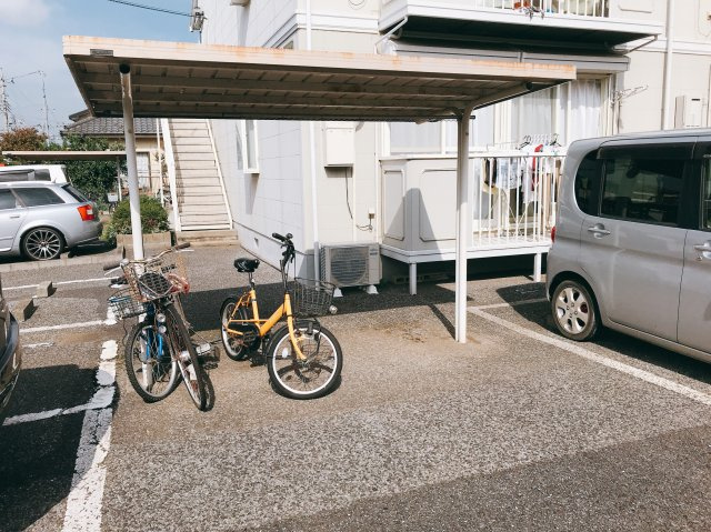 グレイスクレールのその他共用部分|駐輪場