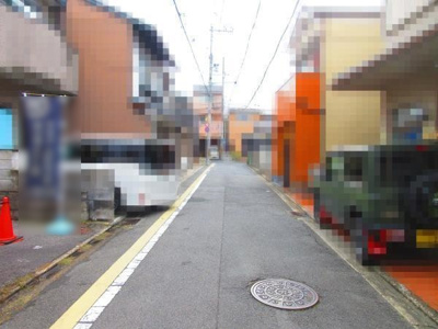 【前面道路含む現地写真】 | 壬生森前町　売土地（建築条件無）