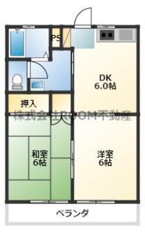 メゾン若葉の間取り